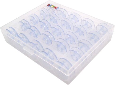 CKPSMS brand - #9033P BOBBINS Plastic Compatible with/Replacement for PFAFF brand 1469 1471 1472 1473 1475 1475CD 1520 Select 3.0 1069 6250 6270 Creative 2134 + (25PCS+BOX) in Saudi Arabia