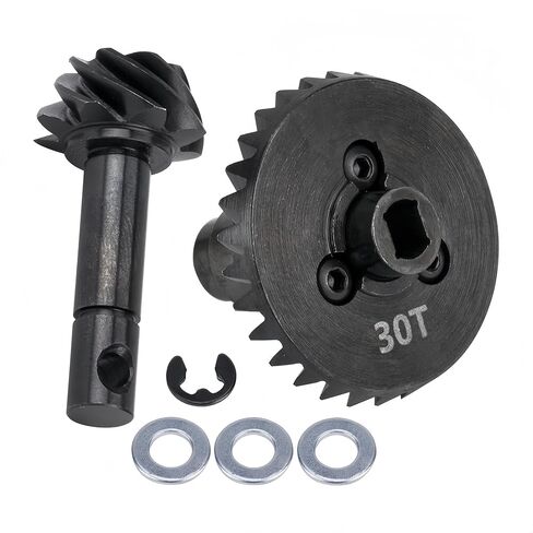 RC Heavy Duty Overdrive Bevel Gear 27/8T Front and Rear Universal for 1/10 RC Crawler Axial SCX10 II AR44/45 Capra Currie F9 Portal Axle Accessories Upgrade (27/8T) in Saudi Arabia