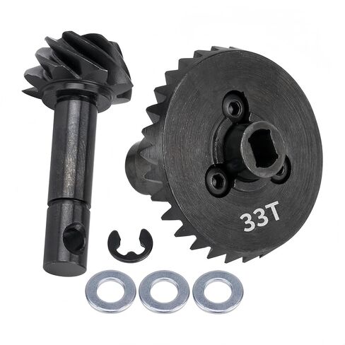 RC Heavy Duty Overdrive Bevel Gear 27/8T Front and Rear Universal for 1/10 RC Crawler Axial SCX10 II AR44/45 Capra Currie F9 Portal Axle Accessories Upgrade (27/8T) in Saudi Arabia