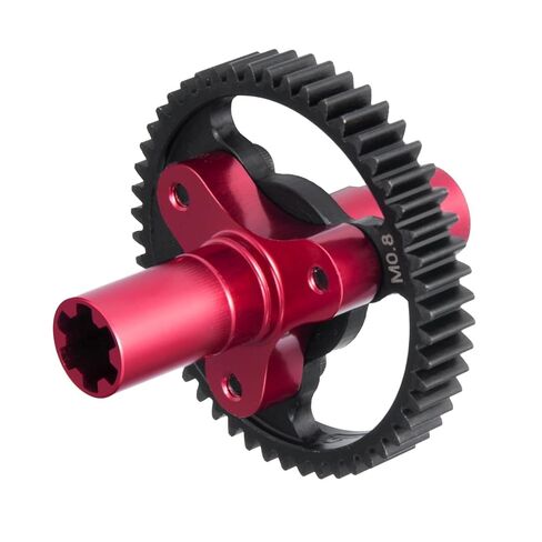 LSG 50T Slipper Clutch 0.8 Pitch Gear for Arrma 1/10 Granite/Kraton/Senton 3S BLX/Outcast 4S BLX, 1/8 Typhon Infraction Mega Vorteks Vendetta 3S Upgrades Part (50T) in Saudi Arabia