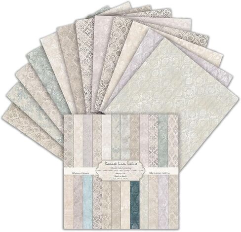 Scrapbook Paper Double Sided 6x6 in Decorative Craft Paper for Scrapbooking, 24 Sheets Patterned Background Papers for Junk Journals Greeting Cards Decoration (Spring 02) in Saudi Arabia
