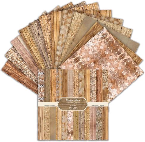 Scrapbook Paper Double Sided 6x6 in Decorative Craft Paper for Scrapbooking, 24 Sheets Patterned Background Papers for Junk Journals Greeting Cards Decoration (Spring 02) in Saudi Arabia