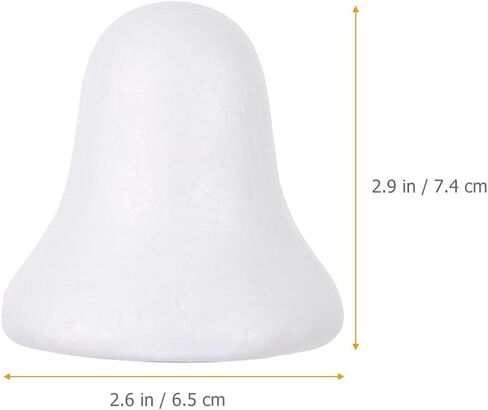 IWOWHERO 20Pcs Mini Jingle Bell Small Cow Bell for Christmas Tree Birthday Party Supplies Christmas Present for Family Friend in Saudi Arabia