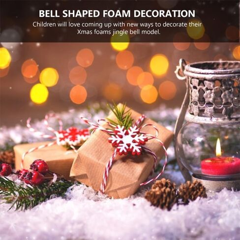 IWOWHERO 20Pcs Mini Jingle Bell Small Cow Bell for Christmas Tree Birthday Party Supplies Christmas Present for Family Friend in Saudi Arabia