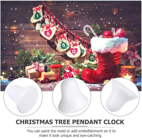 IWOWHERO 20Pcs Mini Jingle Bell Small Cow Bell for Christmas Tree Birthday Party Supplies Christmas Present for Family Friend in Saudi Arabia