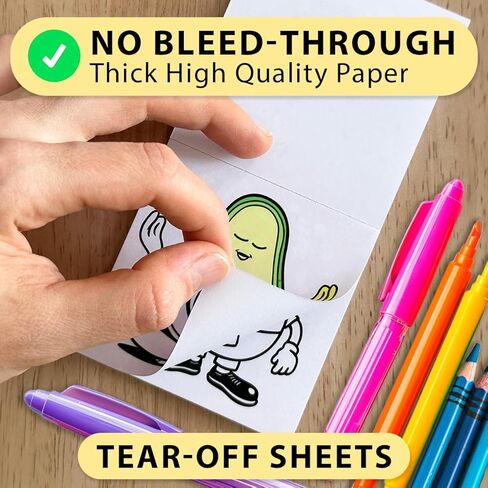 2-Pack 100 Pages Pocket Size Mini Coloring Books for Kids and Adults Funny and Cute 3" x 3" in Saudi Arabia