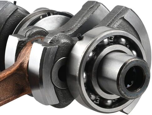 Crankshaft Assembly 6B4-11400-00 Compatible with 2 Stroke 9.9HP 15HP Outboard T15D 6B4-11400 Boat Engine in Saudi Arabia