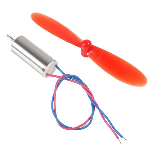 8pcs 716 Coreless Motor 3.7V 7x16mm Motor 19000KV 45000 RPM Brushed with 55mm CW CCW Propeller for Micro FPV Tiny Whoop RC Quadcopter Drone in Saudi Arabia