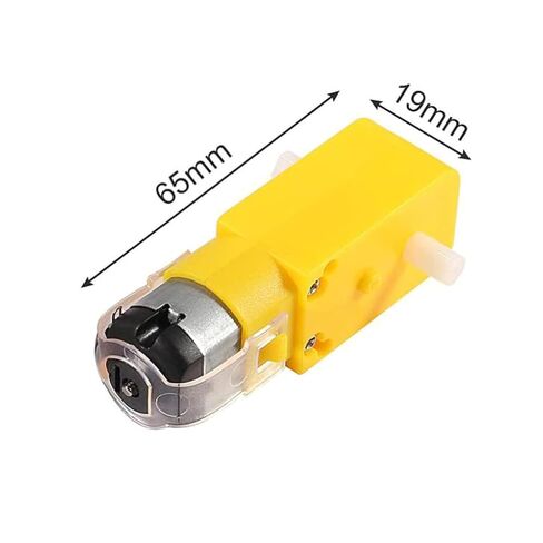 TT Motor DC Electric Motor 3V-6V Dual Shaft Geared Motor Magnetic Gearbox Engine Motor for Arduino Smart Car Robot 4pcs in Kuwait
