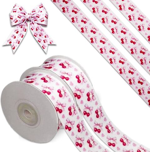Winnie Ribbon 10 Yards Bear Ribbon for Baby Shower Birthday Decorations, Classic Grosgrain Ribbon (1 Roll - 0.9 Inch Wide, Winnie and Friends) in Saudi Arabia
