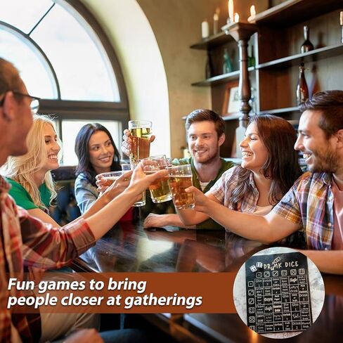 لعبة الشرب للبالغين، لعبة كسر الجليد في الحفلات، مثالية لليلة الفتيات وحفلات العزوبية، للأعمار من 21 عامًا فما فوق، 2-8 لاعبين in Kuwait