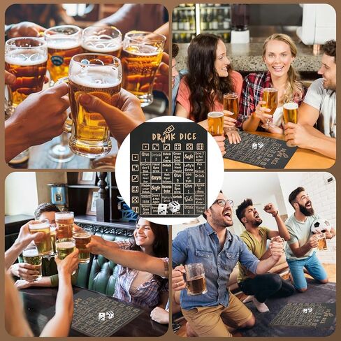 لعبة الشرب للبالغين، لعبة كسر الجليد في الحفلات، مثالية لليلة الفتيات وحفلات العزوبية، للأعمار من 21 عامًا فما فوق، 2-8 لاعبين in Kuwait