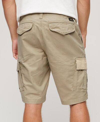 Superdry Mens Organic Cotton Vintage Core Cargo Shorts, Relaxed Fit in Kuwait