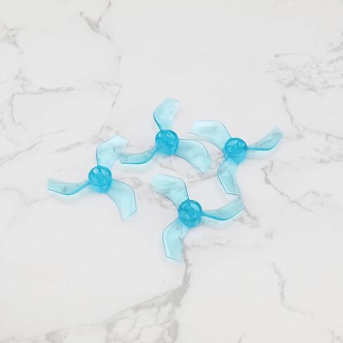 eMagTech 16pcs 40mm 3-Blade Props with 1.0mm Shaft Drone Blades Compatible with Beta75S, Compatible with Beta75 Pro, Compatible with Beta75 Pro 2 Models, Blue/Red in Saudi Arabia