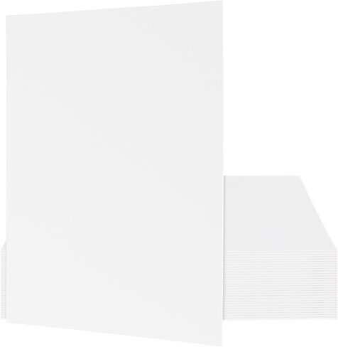 SHEUTSAN Canvas Panels, 11.8 x 15.7 Inches, 30 Pack, Cotton Board for Oil and Watercolor Painting in Saudi Arabia