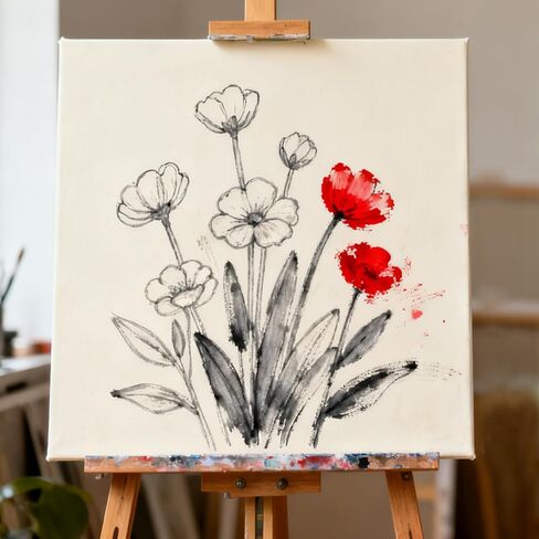 SHEUTSAN Canvas Panels, 11.8 x 15.7 Inches, 30 Pack, Cotton Board for Oil and Watercolor Painting in Saudi Arabia