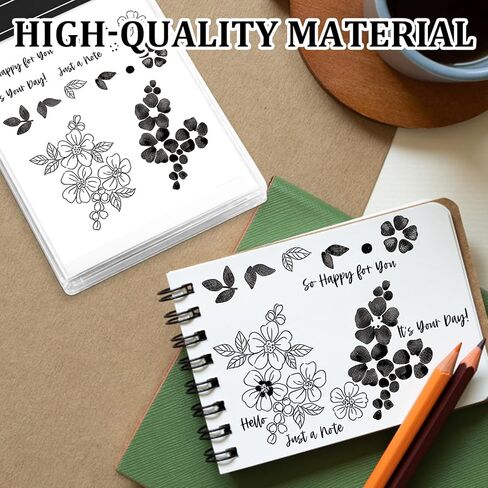 Stampin up 2025-2026 Newests Stamps, Stamps for Card Making, Floral Silicone Stamps Suitable for DIY Scrapbooking and Gift Making Supplies in Saudi Arabia
