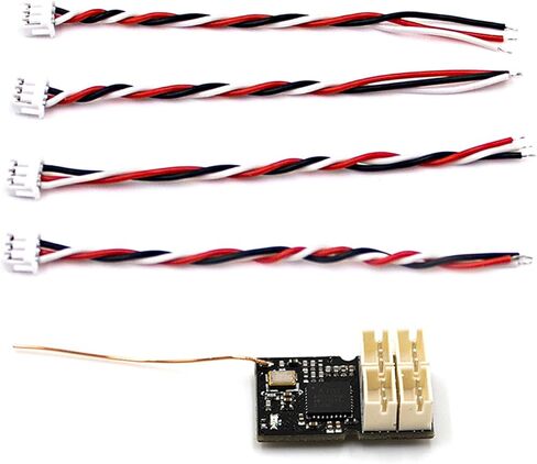 جهاز استقبال GoolRC Flysky FS-R4M، جهاز استقبال 2.4 جيجا هرتز 4CH بروتوكول ANT هوائي واحد PWM مخرج متوافق مع جهاز إرسال راديو Flysky FS-G7P FS-ST8 للسيارات الصغيرة الصغيرة in Kuwait