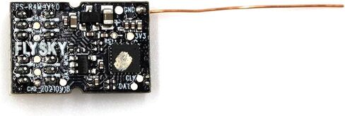جهاز استقبال GoolRC Flysky FS-R4M، جهاز استقبال 2.4 جيجا هرتز 4CH بروتوكول ANT هوائي واحد PWM مخرج متوافق مع جهاز إرسال راديو Flysky FS-G7P FS-ST8 للسيارات الصغيرة الصغيرة in Kuwait
