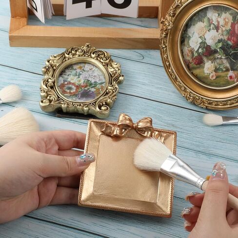 Jeffdad 7 PCS Mop Brush for Acrylic Painting, Versatile Blending Mop Brushes Paint Brushes Set with Wooden Handle for Acrylic Painting Watercolor Oil Painting Face Body Art in Saudi Arabia