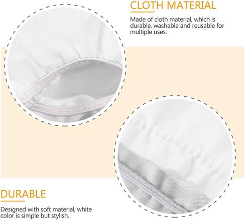 20Pcs White Doll Briefs Adorable Cloth Doll Underwear Toy for Diy Accessories Mini Cute Baby Diapers Reusable in Saudi Arabia