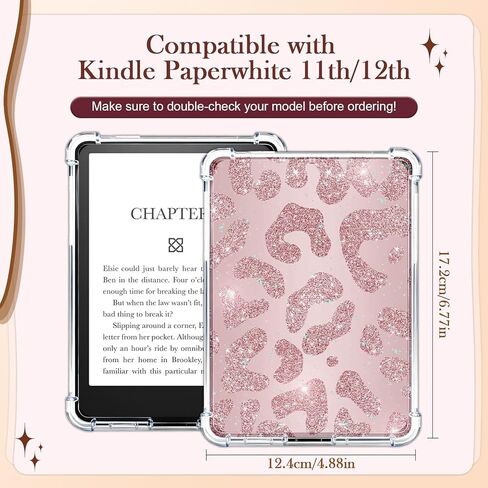إدراج بطاقات لحافظة شفافة - 12 قطعة من بطاقات Y2K Downtown Girls المتوافقة مع Kindle Paperwhite من 11 إلى 12، 50 قطعة من الملصقات الجمالية لملحقات الغطاء الخلفي الشفاف للقارئ الإلكتروني in Saudi Arabia