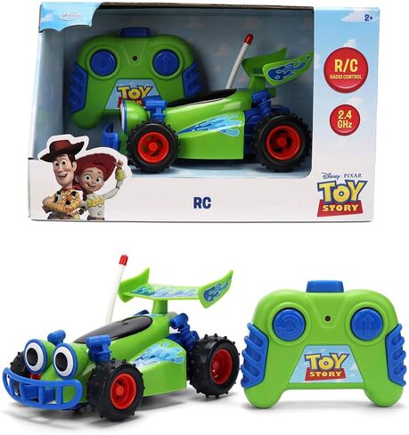 Jada Toys 1:32 RC Toy Story RC Buggy – Simple Function Remote Control Car for Kids with 5.5" Body and Movie-Inspired Design – No Figure Included in Saudi Arabia