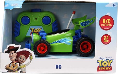 Jada Toys 1:32 RC Toy Story RC Buggy – Simple Function Remote Control Car for Kids with 5.5" Body and Movie-Inspired Design – No Figure Included in Saudi Arabia