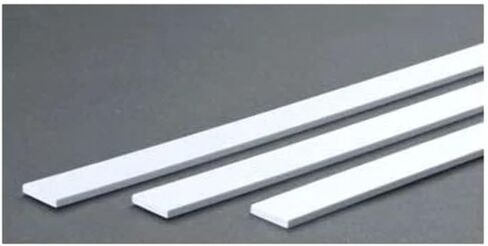 Evergreen Scale Models Strip .080 x .125 8 EVG166 Plastic Building Supplies in Saudi Arabia