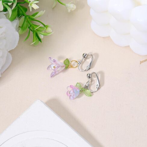50 Pcs Clip-on Earrings Findings Easy Open Clip-On Earring Backs Non-Piercing Earrings Ear Clips Stainless Steel Clips On Earring Converter DIY Clipes for Jewelry Making Silver (16mm) in Saudi Arabia