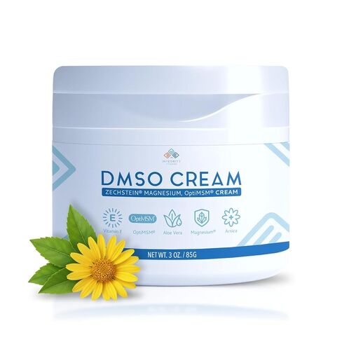 DMSO Cream 99.9% Pure Pharmaceutical Grade | Muscle, Joint & Skin Relief | Fast-Absorbing with Zechstein® Magnesium, OptiMSM®, Arnica, Aloe Vera, Vitamin E | Non-Greasy 3 oz in Saudi Arabia