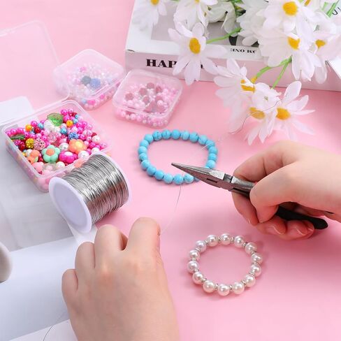 26 Gauge Stainless Steel Wire, 0.4mm X 100m, for Jewelry Making Bailing and Craft Anklet Bracelet Weaving DIY Handmade Projects,Tarnish Resistant Copper Beading Making Supplies in Saudi Arabia