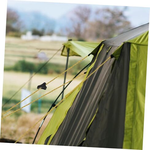 10pcs Outdoor Tent Rope Fixers Lightweight Anti-Slip Cord Buckle Tensioner for Camping and Picnic Portable Windproof Rope Fastener for Tent Lines in Saudi Arabia