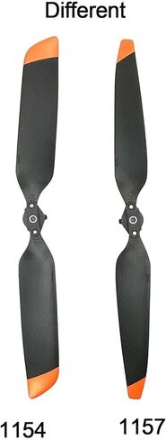 مراوح طائرة بدون طيار Matrice 4t، 4 قطع 1157/1154 مراوح لسلسلة DJI Matrice 4T / 4E الحرارية بدون طيار، (2CW+2CCW) مراوح بديلة للشفرات البديلة (1157) in Saudi Arabia