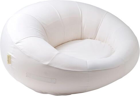 SUNNYLiFE Cloud Lounger, Oversized Floating Daybed, Tierra Cream, PVC/Fabric/Textilene, 74.02x60.24 Inches, 13.56 lbs in Saudi Arabia