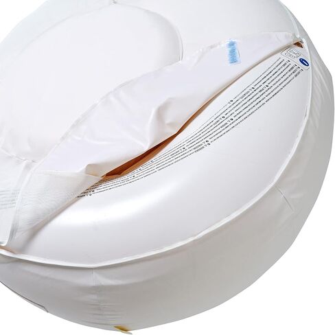 SUNNYLiFE Cloud Lounger, Oversized Floating Daybed, Tierra Cream, PVC/Fabric/Textilene, 74.02x60.24 Inches, 13.56 lbs in Saudi Arabia