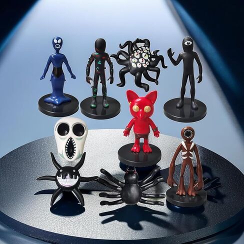 9 PCS Action Figure Toys Model Dolls Children's Gifts Halloween Thanksgiving Christmas Birthday Party Toys in Saudi Arabia