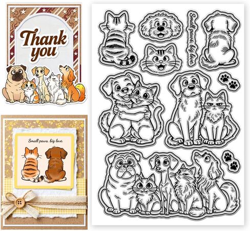 Silhouettes of Sports Pattern Clear Stamps Silicone Stamp Seal for DIY Scrapbooking and Card Making Paper Craft Decor 6.3 × 4.3 Inch in Saudi Arabia