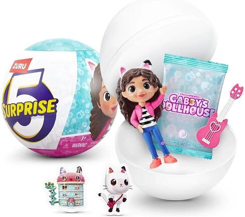 Zuru 5 Surprise Gabby'S Dollhouse Series 1 Mini-Figure Capsule in Saudi Arabia