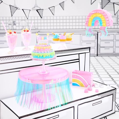 MGA's Miniverse Make It Mini Birthday, Mini Collectibles, Blind Pack, DIY, Crafts, Resin, Novelty, Party Favors, Piñata, 8+ (2-Pack) in Kuwait