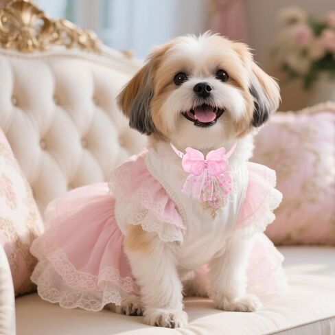 20pcs Lace Dogs Bows Collars with Pearls for Small Medium Dog, Bulk Adjustable Butterfly Doggie Girl Bow Ties for Holiday Daily Puppy Cat Kitten Accessories (Butterfly and Wings) in Saudi Arabia