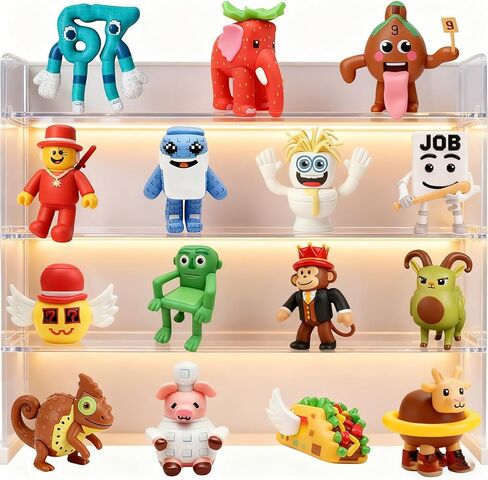 15pcs Steal a Brainrot Toys Action Figure Set - 67 Collectible Los Tralaleritos Figures, Fan Gift Collection (A15) in Saudi Arabia