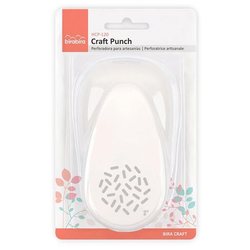 Bira Sprinkle Punch, 2 inch 50mm, Confetti Punch for Paper Crafting Scrapbooking & Fun Projects in Saudi Arabia