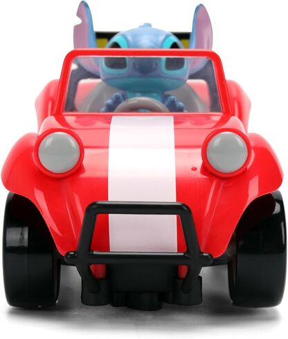 Jada Toys 1:32 RC Disney Stitch Buggy - سيارة بسيطة تعمل بالتحكم عن بعد مع شكل غرز مدمج وجسم 5.5 بوصة - سيارة RC صديقة للأطفال in Saudi Arabia