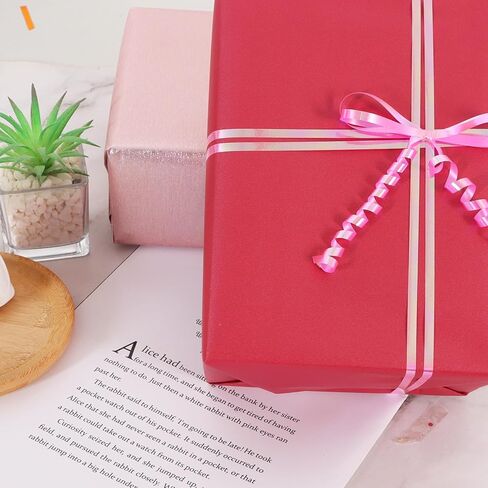 BEISHIDA 500 Yards Light Pink Ribbons Curling Ribbon 5mm for Gift Wrapping, Thin Curly Ribbon for Craft Balloon String Birthday Party Decoration Embellish Wedding in Saudi Arabia