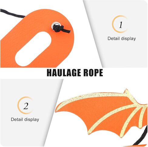 POPETPOP 5pcs Adjustable Reptile Leash and Lizard Wing Harness Set, Lightweight Gecko Harness Leash for Small Pets Outdoor Walking and Travel in Saudi Arabia