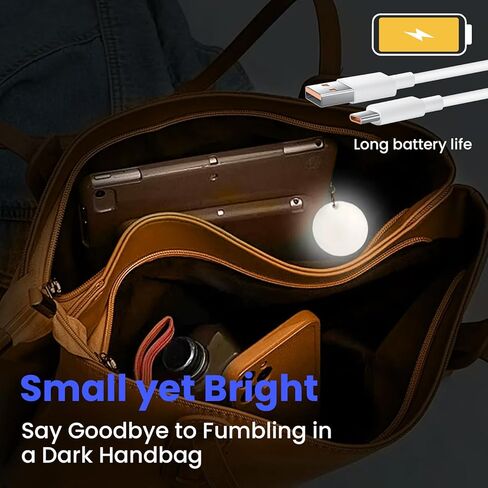 Purse Light, Handbag Light with Automatic Sensor for Purse Accessories Must Haves, Best Gifts for Women, Girls, Friends in Saudi Arabia