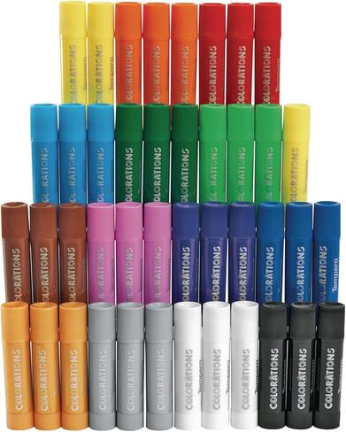 Tempera Paint Sticks, Set of 12, No Mess, Non Toxic, Quick Drying,Vibrant Colors, Kids Painting, Painting, Art,Craft, Childrens Paint Sticks, Tempera Paint Sticks for Kids, Solid Tempera Paint Sticks in Kuwait