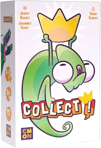 CMON Collect! Card Game - Fast-Paced Animal Strategy & Bluffing Game for Families & Friends, Easy to Learn Jungle-Themed Fun for Kids & Adults, Ages 8+, 2-5 Players, 15 Minute Playtime in Saudi Arabia