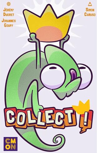 CMON Collect! Card Game - Fast-Paced Animal Strategy & Bluffing Game for Families & Friends, Easy to Learn Jungle-Themed Fun for Kids & Adults, Ages 8+, 2-5 Players, 15 Minute Playtime in Saudi Arabia